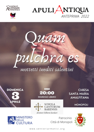 "Quam pulchra es" mottetti inediti salentini