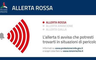 Immagine: allerta rossa