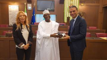 L’Ambasciatore del Mali in Italia ricevuto a Palazzo di Città