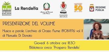 Presentazione del volume sull’Archivio di Orazio Fiume
