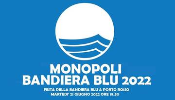 Cerimonia per l’ottenimento della Bandiera Blu 2022