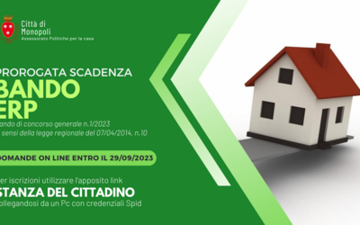 Immagine: BANDO ERP - PROROGA