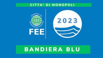La Bandiera Blu sventola a Monopoli anche per il 2023