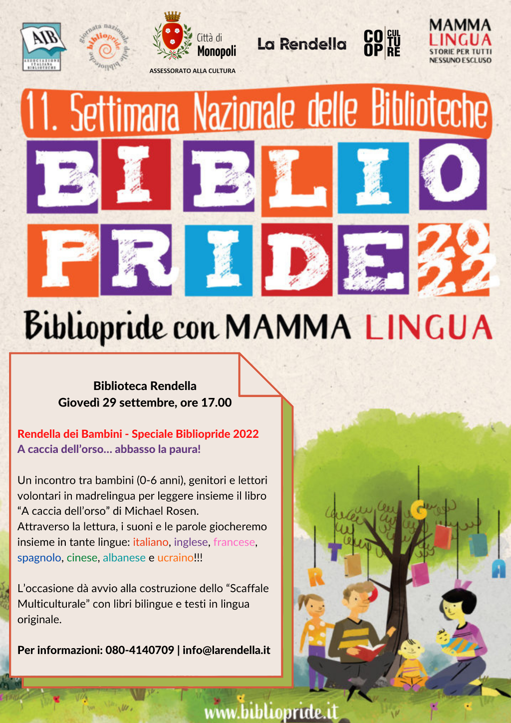 Immagine: Bibliopride 2022