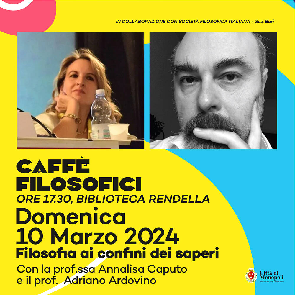 Immagine: Caffè filosofici_filosofia ai confini dei saperi