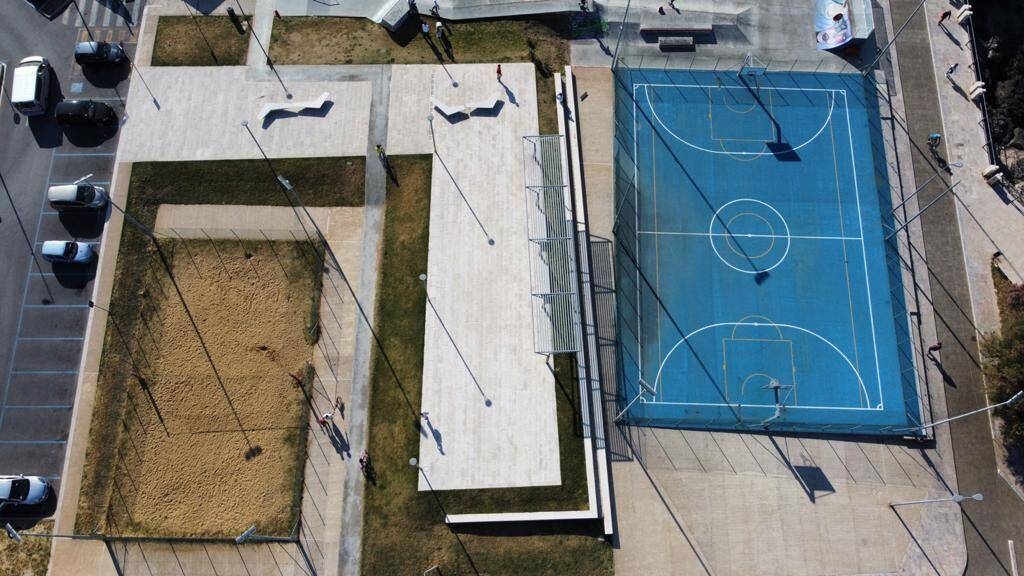 Campo beachvolley + Campo basket Lungomare Portavecchia