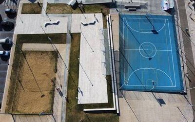 Campo beachvolley + Campo basket Lungomare Portavecchia