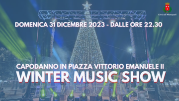 Winter Music Show: la grande festa di San Silvestro in piazza