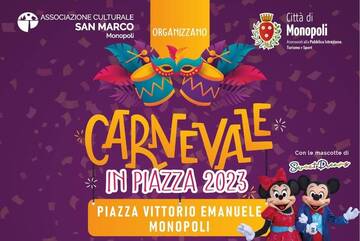 La festa del martedì grasso con il “Carnevale in piazza”