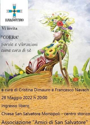 "Coera", performance di parole e vibrazioni come cura di sè