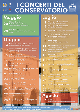 I concerti del Conservatorio