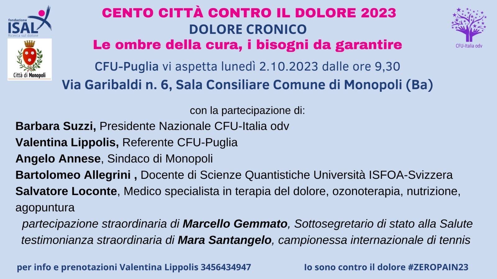 Immagine: Convegno dolore cronico