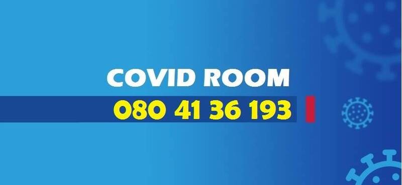 Covid Room - Servizio di assistenza telefonica al numero 080 41 36 193