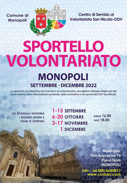 Centro di servizio al volontariato San Nicola