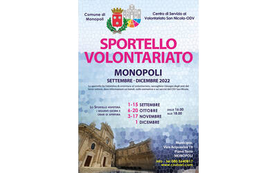 Sportello Centro di servizio al Volontariato - CSV