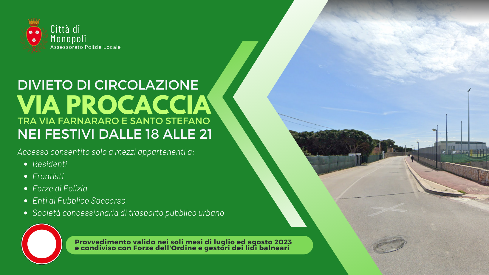 Immagine: DIVIETO_VIA_PROCACCIA_2023