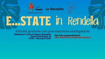 Tutti gli appuntamenti di "E...state in Rendella"