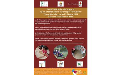 Immagine: Evento conclusivo del progetto “Sport e tempo libero, insieme per l’inclusione” Teatro Mariella - Lunedì 3 Giugno 2024 (1)_page-0001