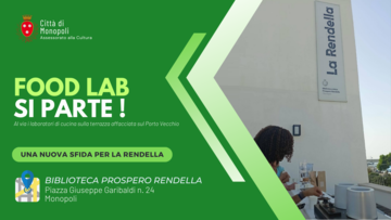 Food Lab si parte! La nuova sfida della Rendella