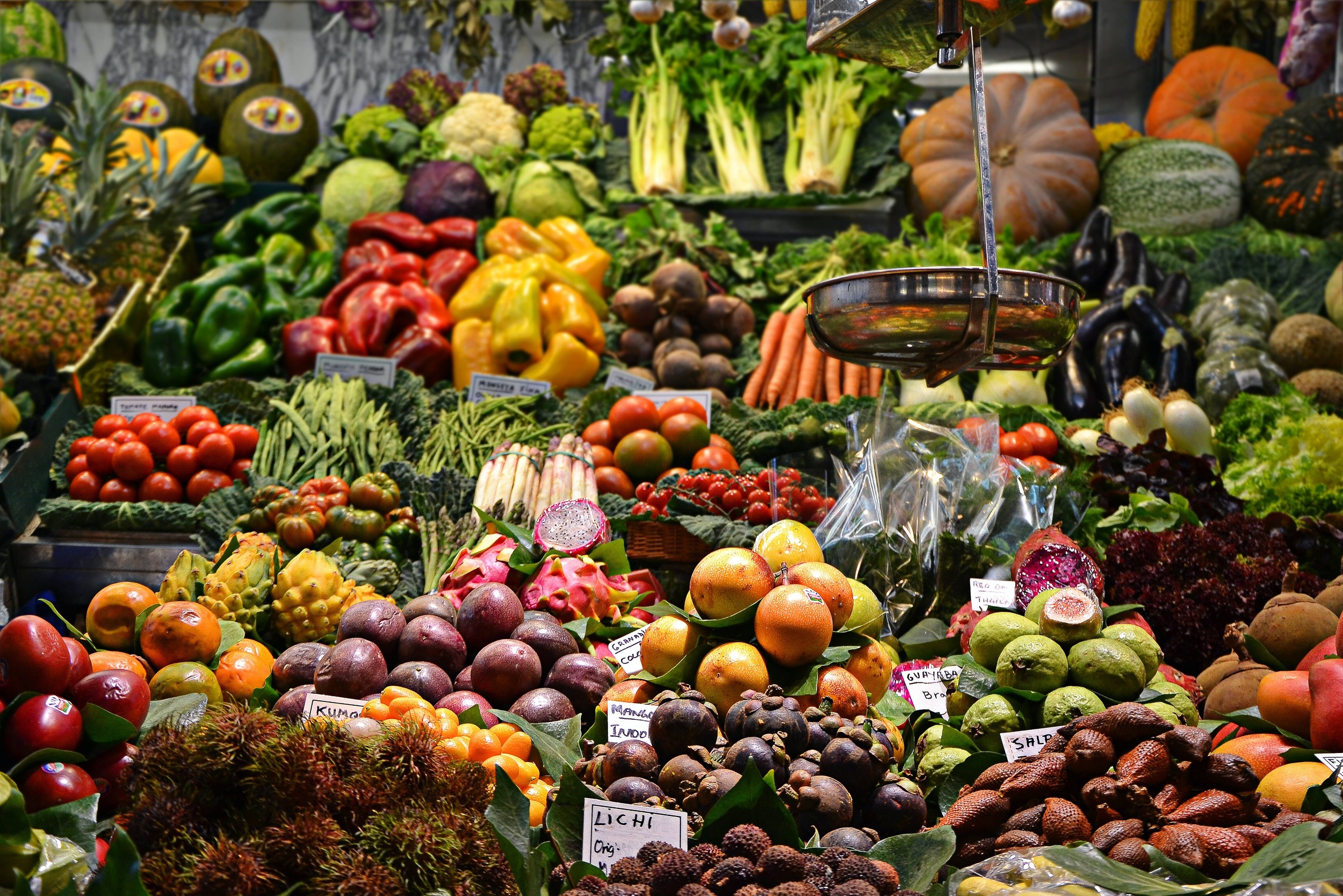 Immagine: frutta e verdura
