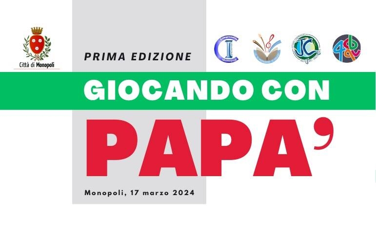 Immagine: GIOCANDO CON PAPA'