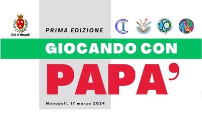 Immagine: GIOCANDO CON PAPA'
