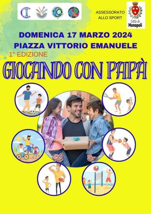 1^ edizione di "Giocando con papà", avviso per le associazioni