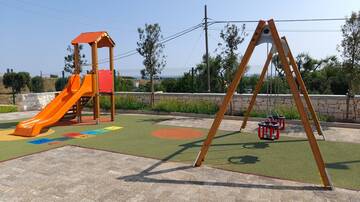 Un’area giochi nella scuola dell’infanzia de L’Assunta