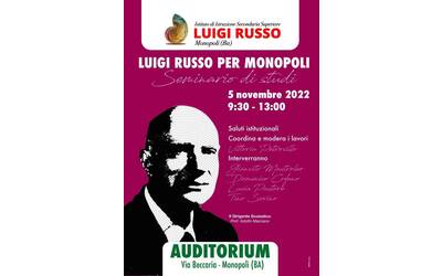 Immagine: IISS Luigi Russo Monopoli - locandina 