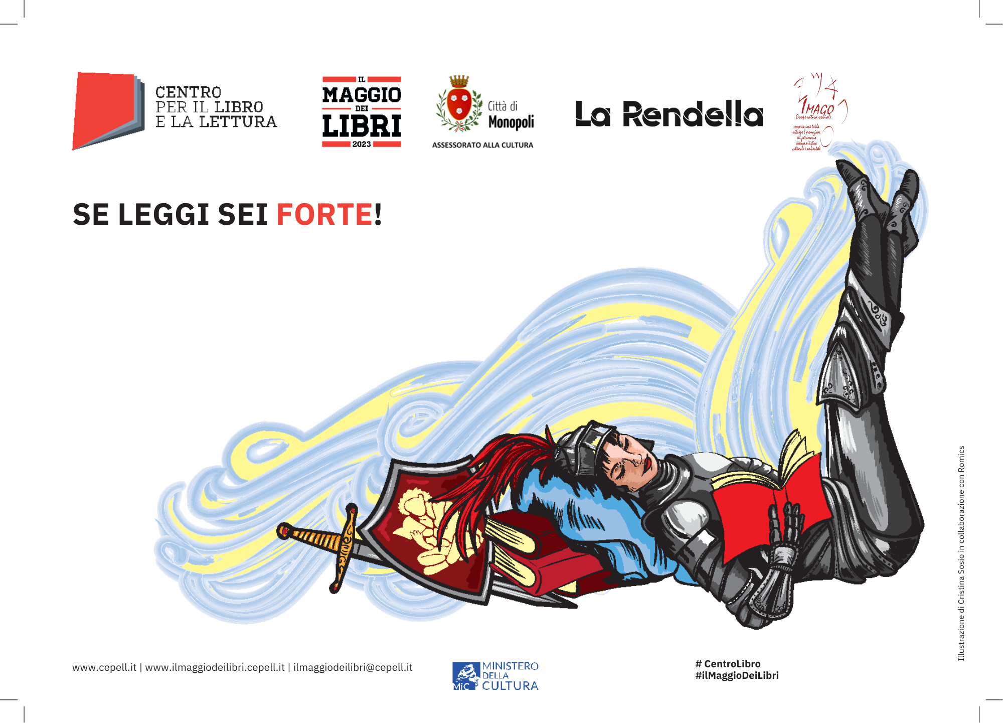 Immagine: Il Maggio dei libri 2023 - Locandina