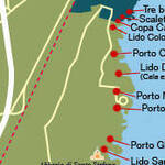 Mappa spiagge