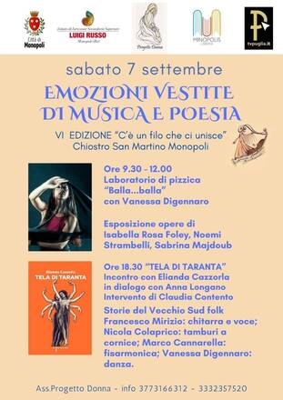 Emozioni vestite di musica e poesia 