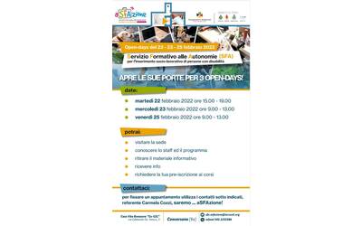 Immagine: invito open-days