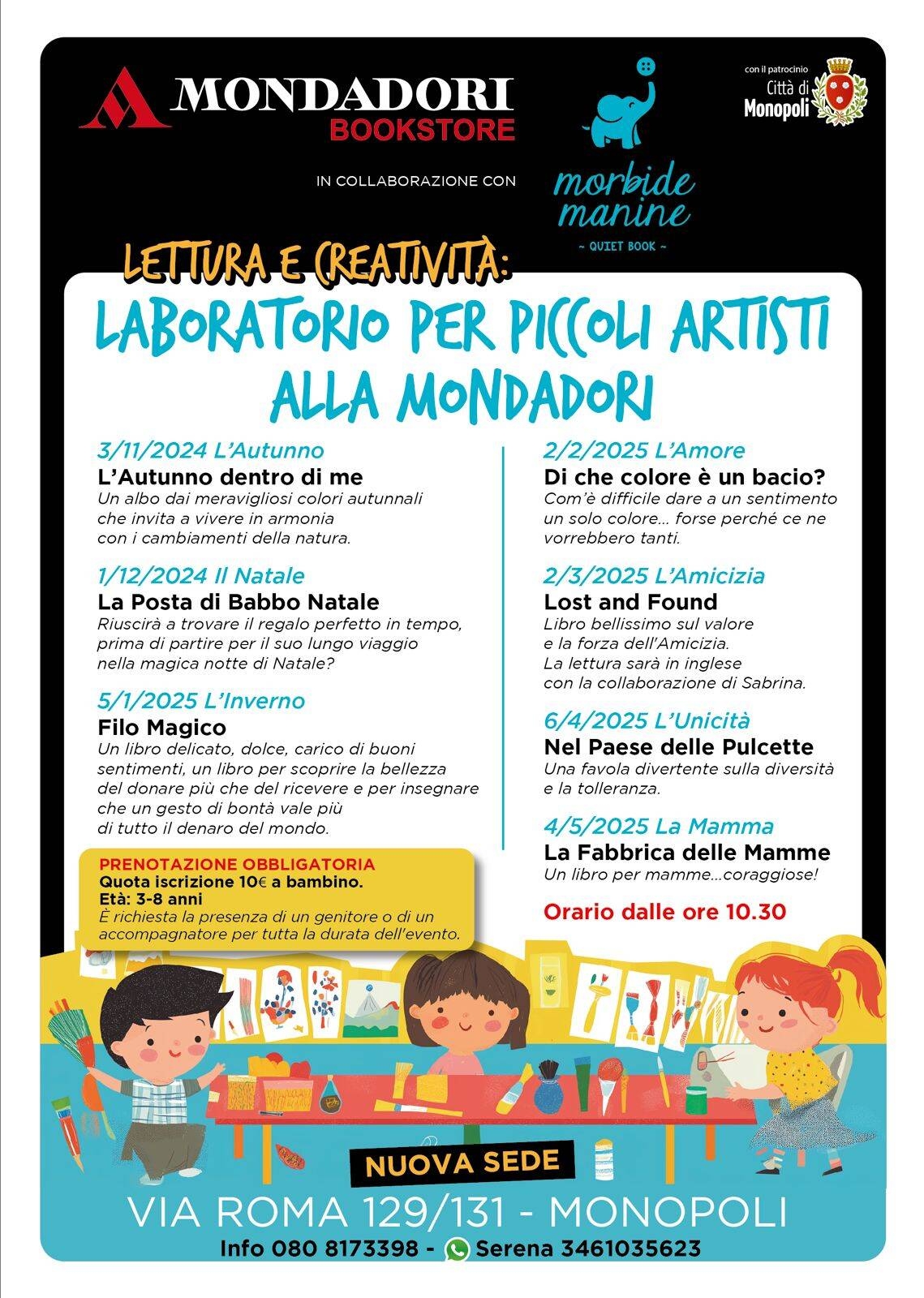 Immagine: Laboratorio per piccoli artisti