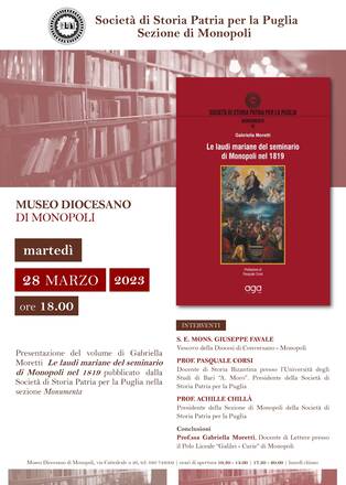"Le laudi mariane del seminario di Monopoli nel 1819"