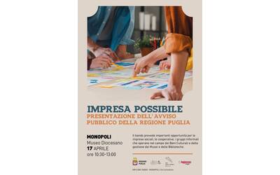 Immagine: Locandina bando impresa possibile