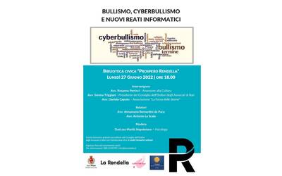 Immagine: Locandina Bullismo, Cyberbullismo e nuovi reati informatici