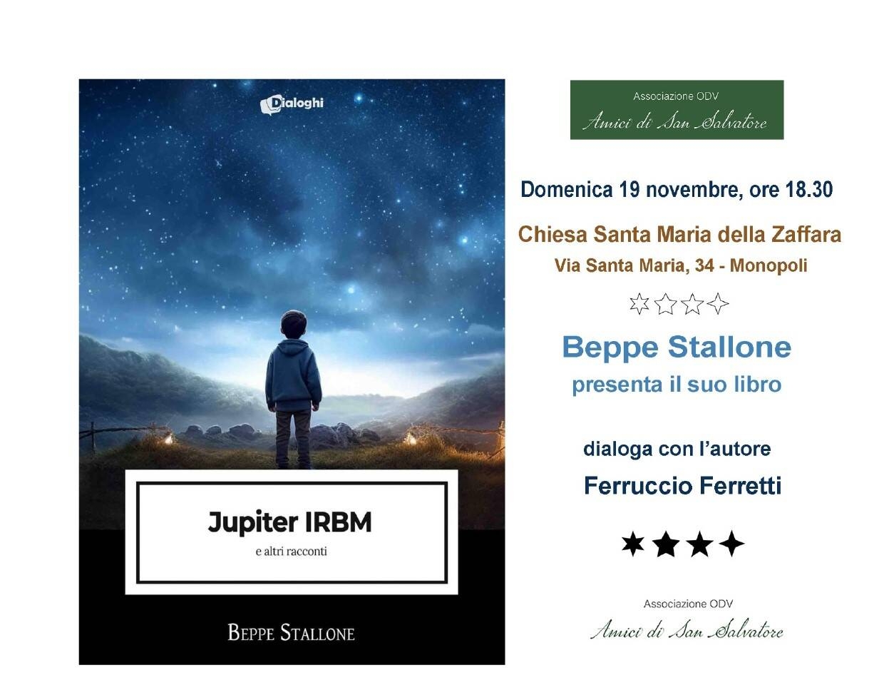 Immagine: Locandina JUPITER IRBM e altri racconti