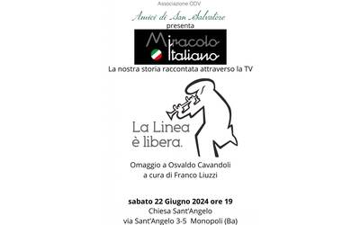 Immagine: locandina LA LINEA E' LIBERA