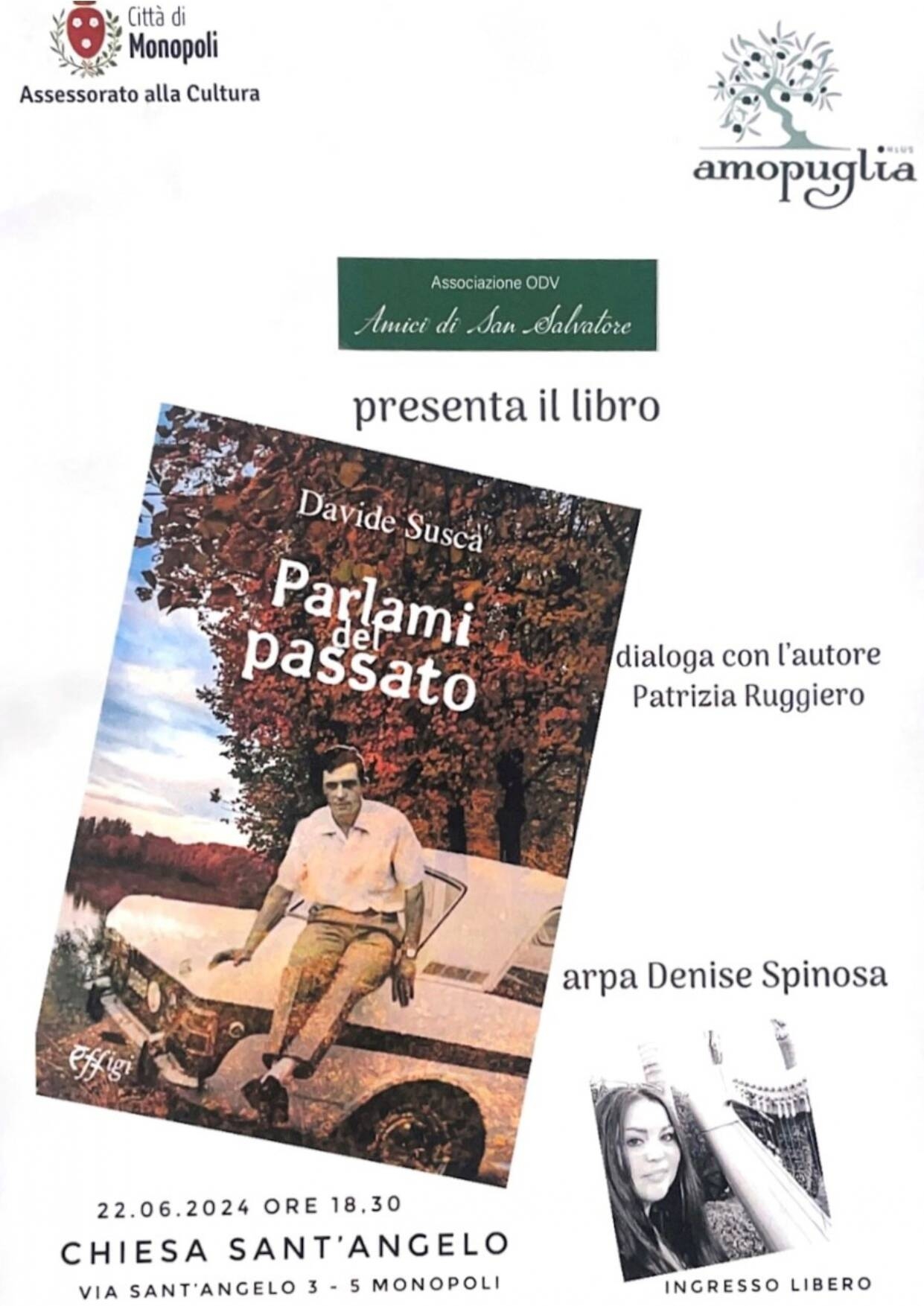 Immagine: Locandina libro DAVIDE SUSCA