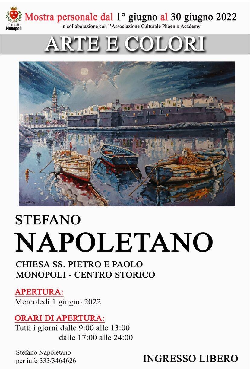 Immagine: Locandina mostra Napoletano