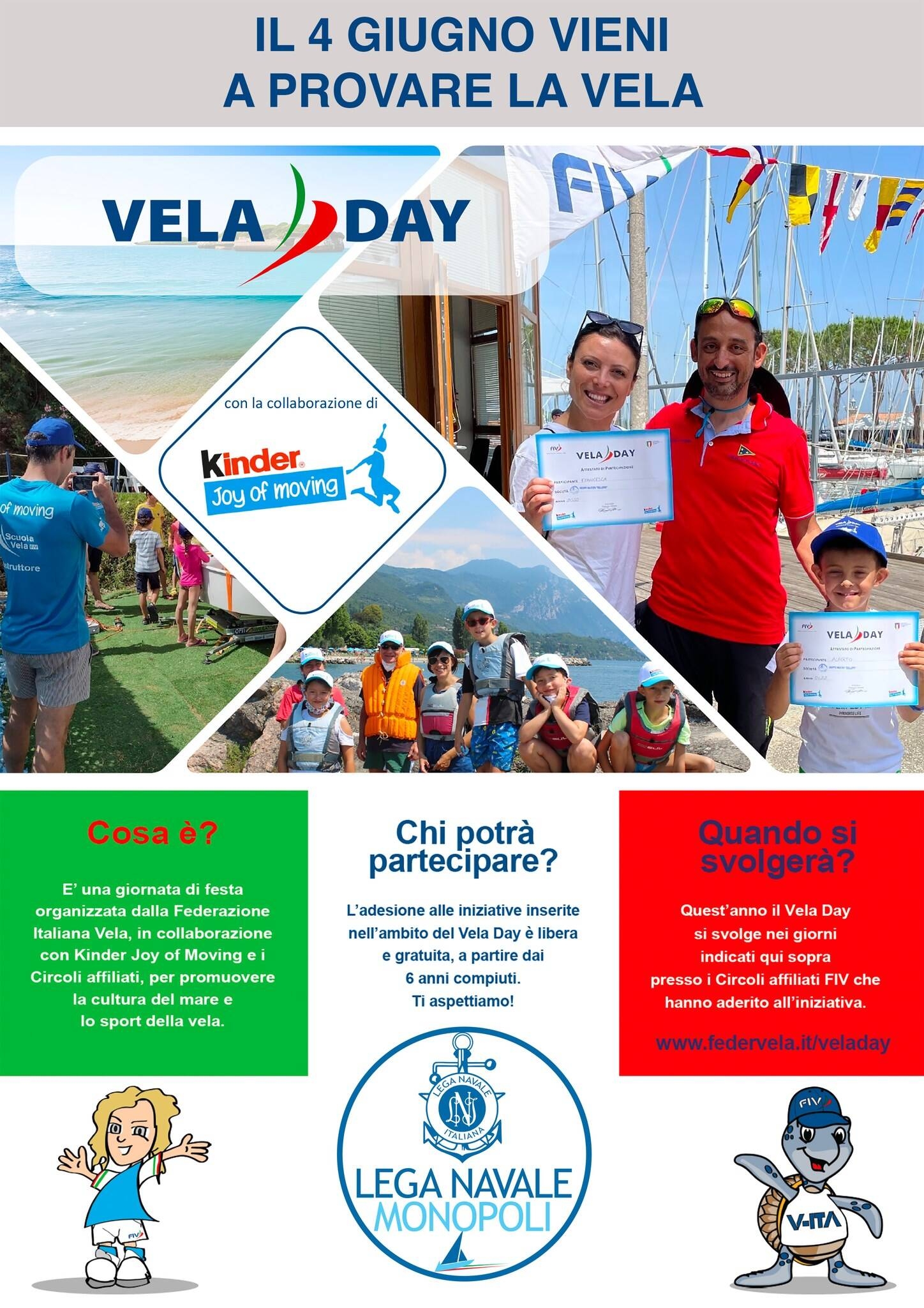 Immagine: Locandina Vela Day - 4 Giugno 2023