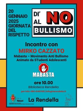 "Dì no al bullismo" nella giornata del rispetto 2025