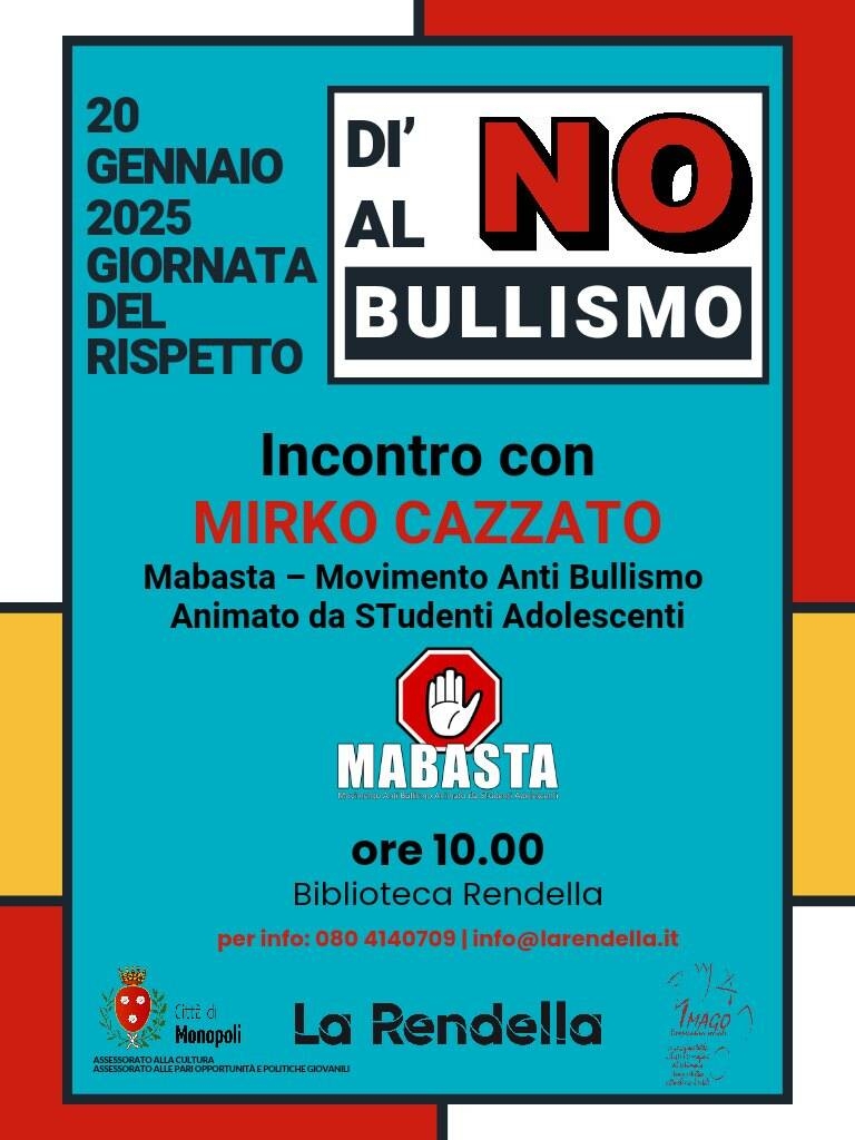 Immagine: Ma Basta_incontro Mirko Cazzato