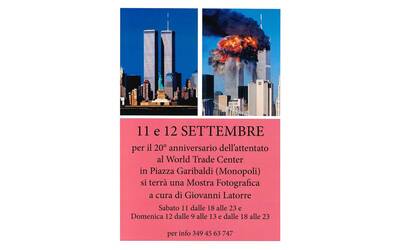 Immagine: Manifesto mostra 11 settembre