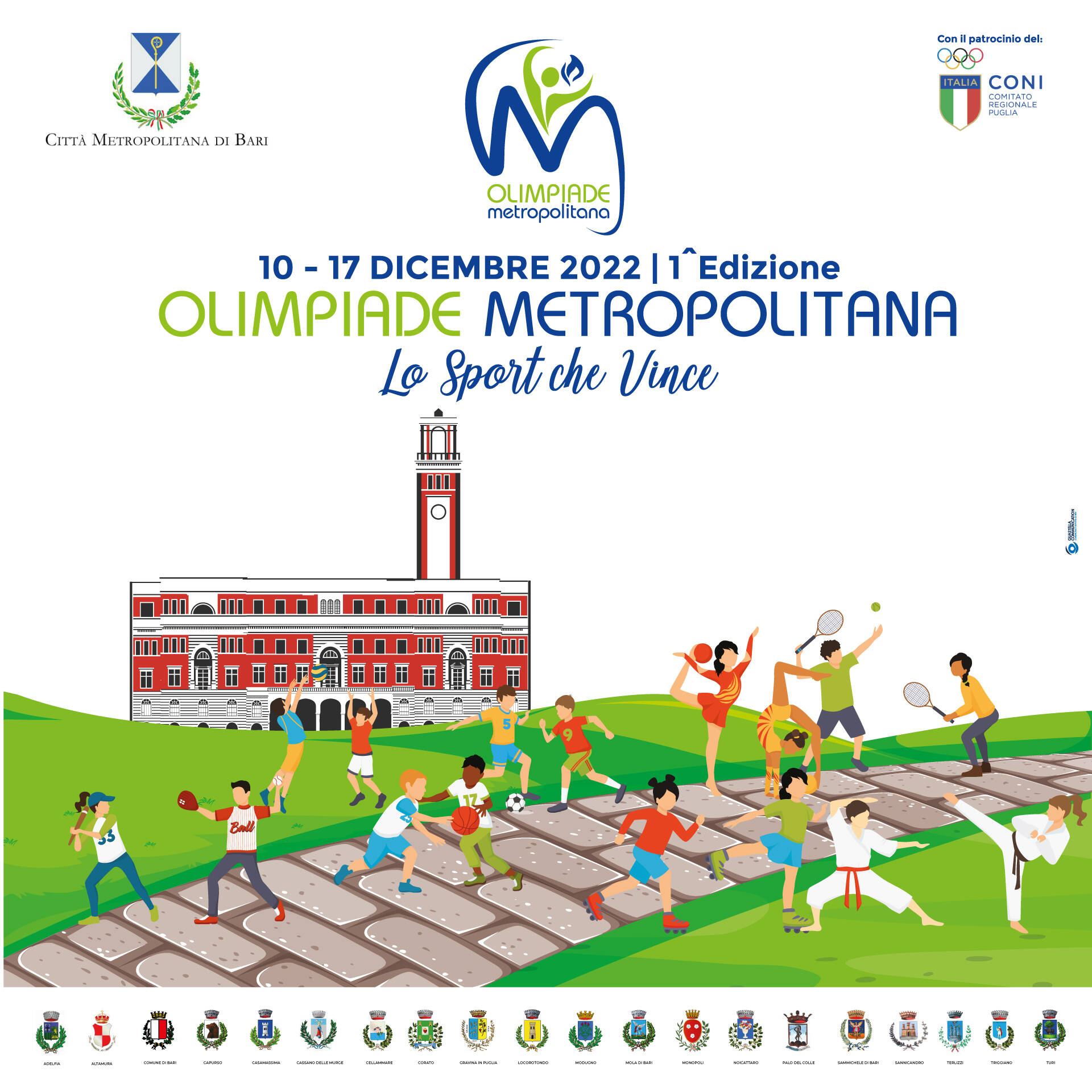 Immagine: Manifesto Olimpiade metropolitana