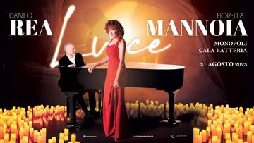 Fiorella Mannoia e Danilo Rea in tournée a Monopoli
