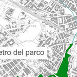 Mappa parco Lama Belvedere e tracciato del canale sotterraneo