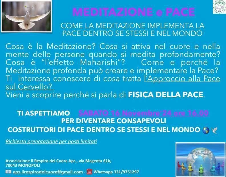 Immagine: Meditazione e pace
