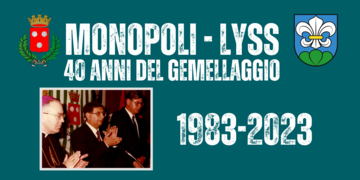 Monopoli-Lyss: il 24 settembre 1983 la firma del gemellaggio